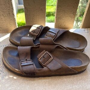 Birkenstock Tan Leather Footwear